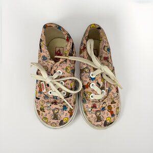 Vans x Peanuts 2017 Dance Party Classic Toddler Size 5.5 Skateboarding Shoes